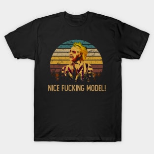 Funny Art Nice F'cking Model Quotes T-Shirt